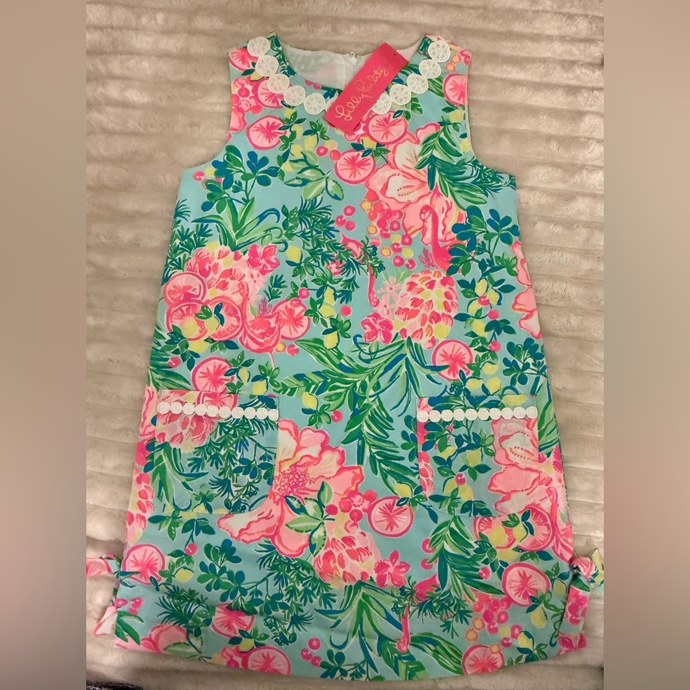NWTs: Lilly Pulitzer Pink and Green Floral Dress